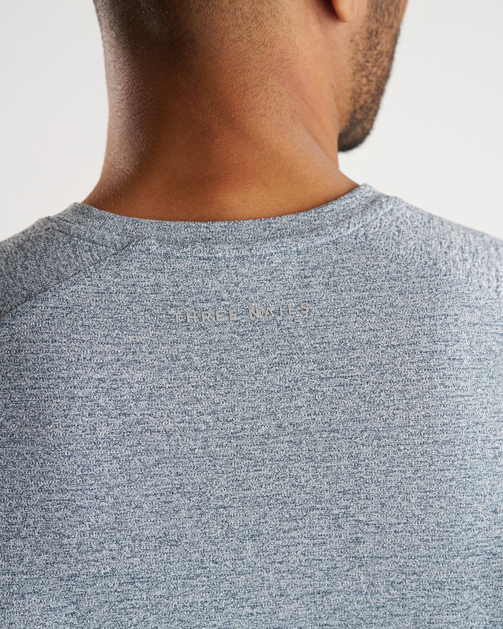 Aion-Lite™ Tee "Cross" - Midnight Navy Marl