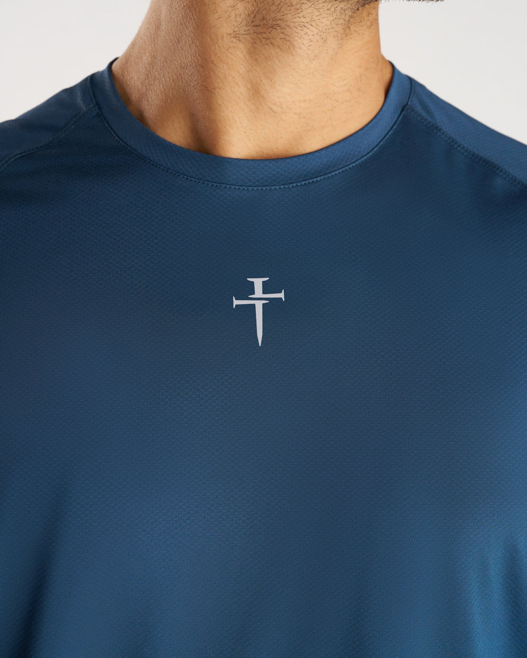 Pro-Tech Tee "Cross" - Midnight Navy
