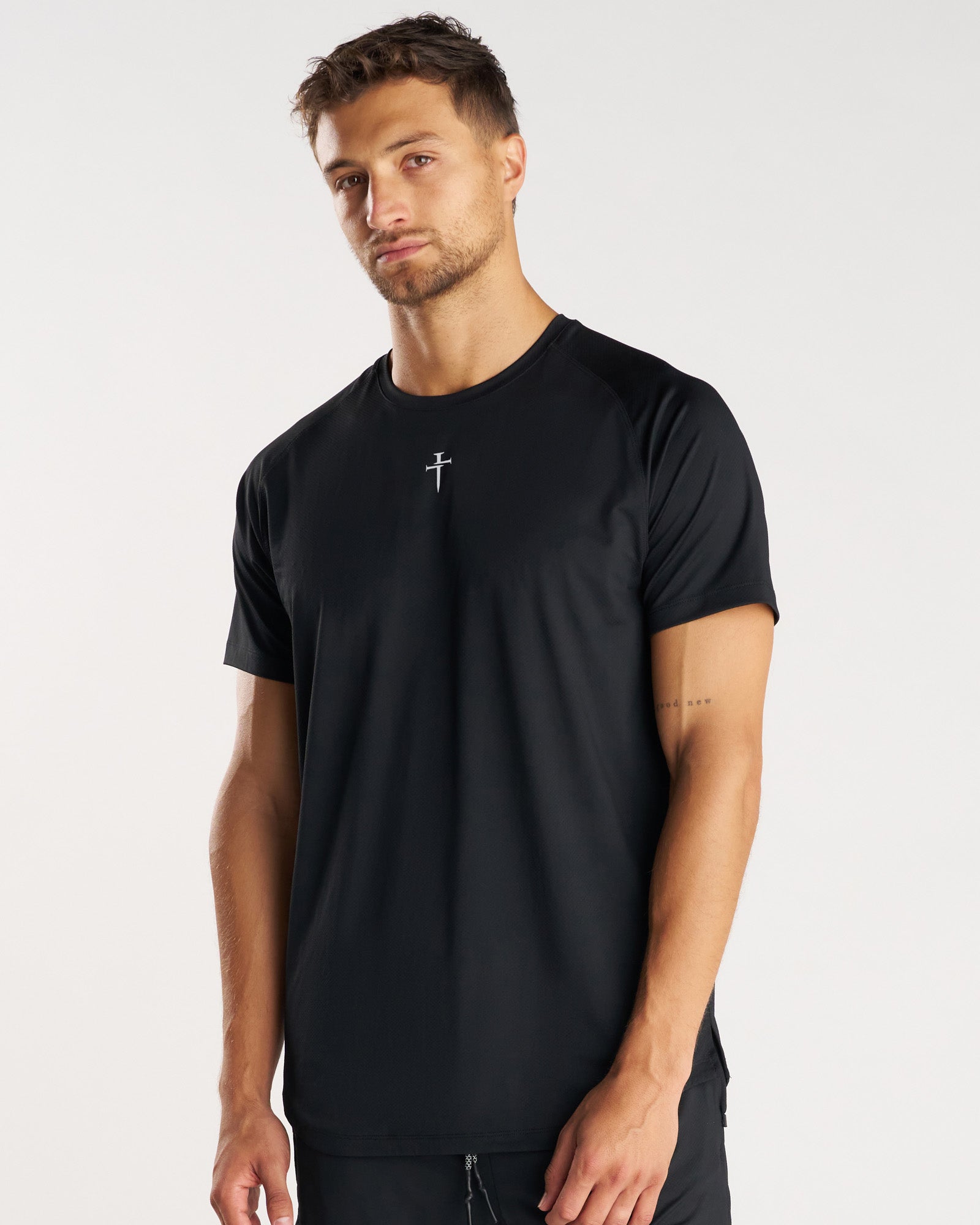 Pro-Tech Tee "Cross" - Black
