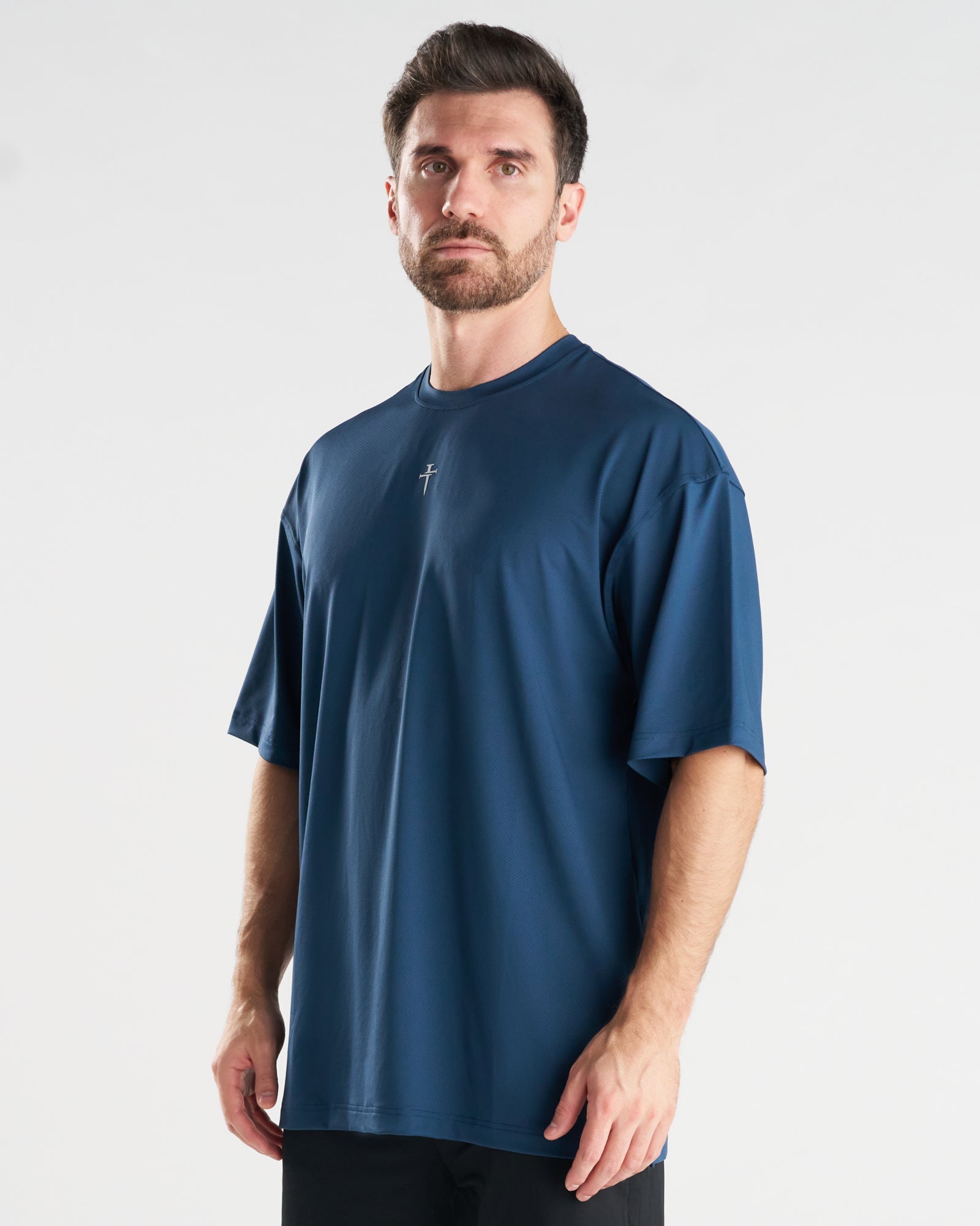 Pro-Tech Oversized Tee - Midnight Navy