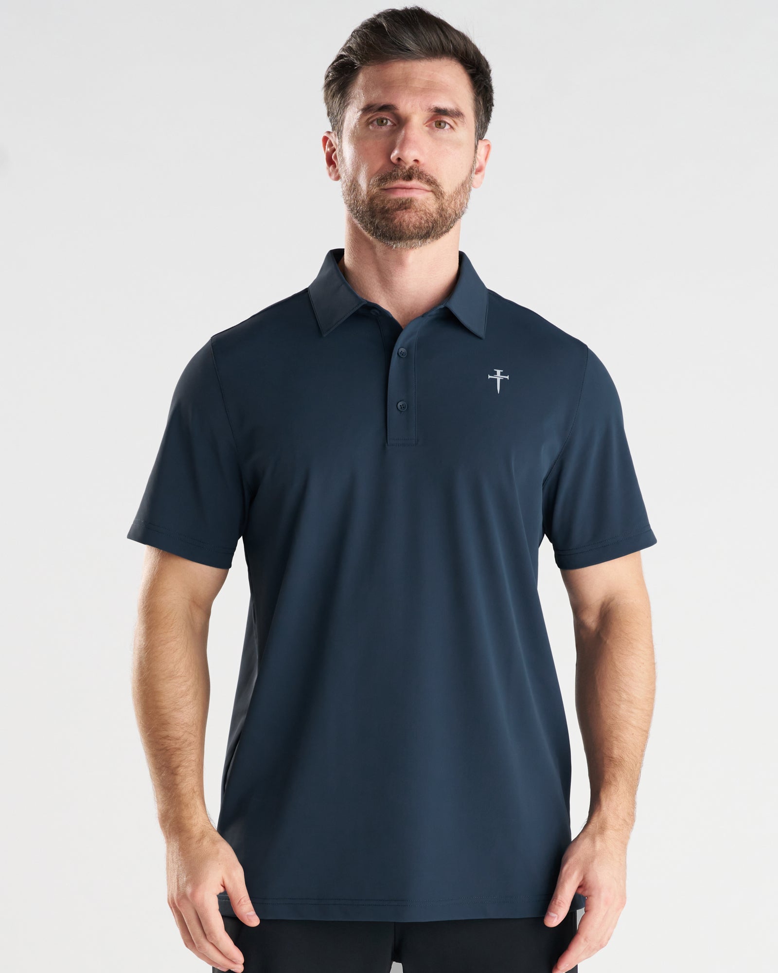 Vented Tech Polo - Midnight Navy