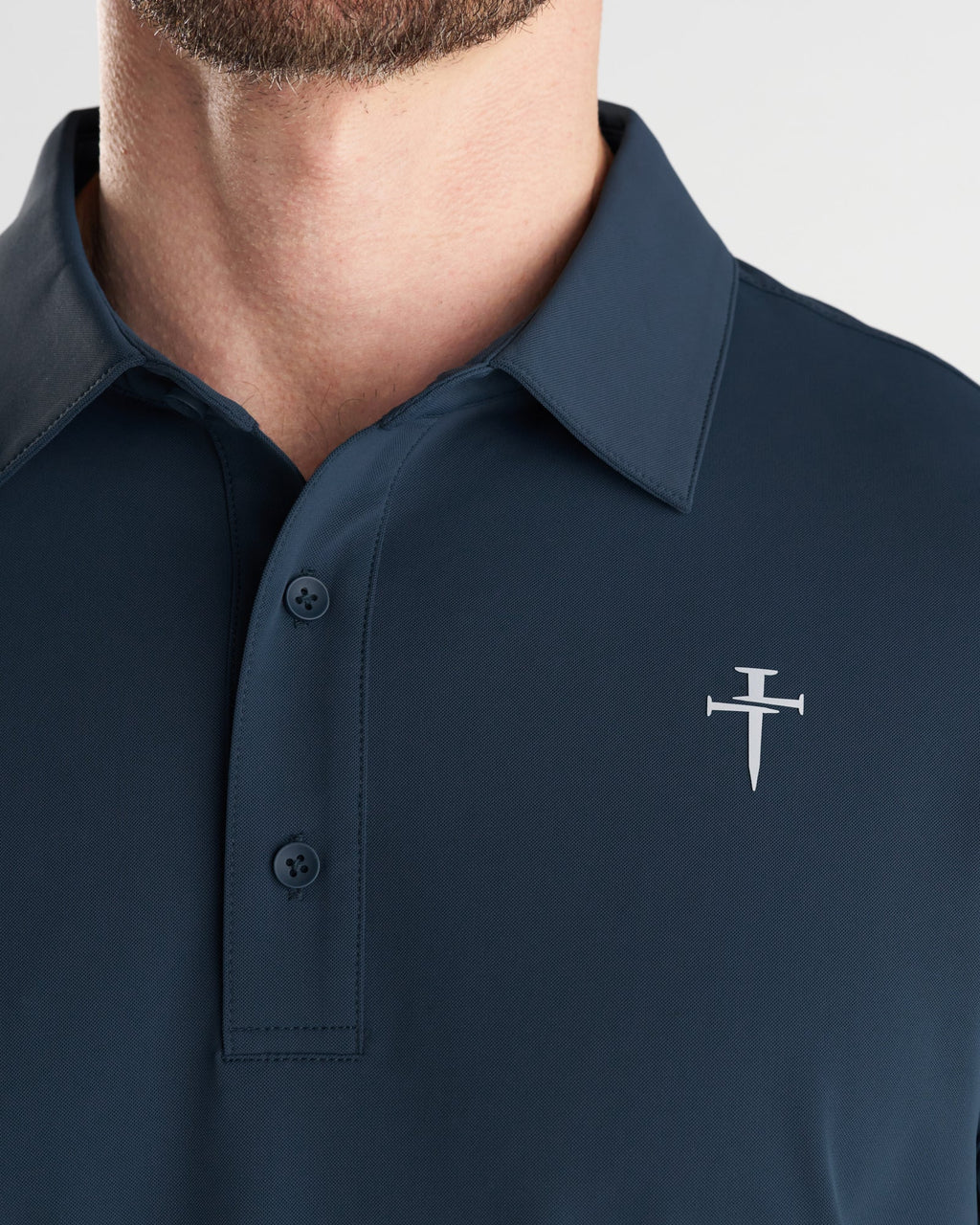 Vented Tech Polo - Midnight Navy