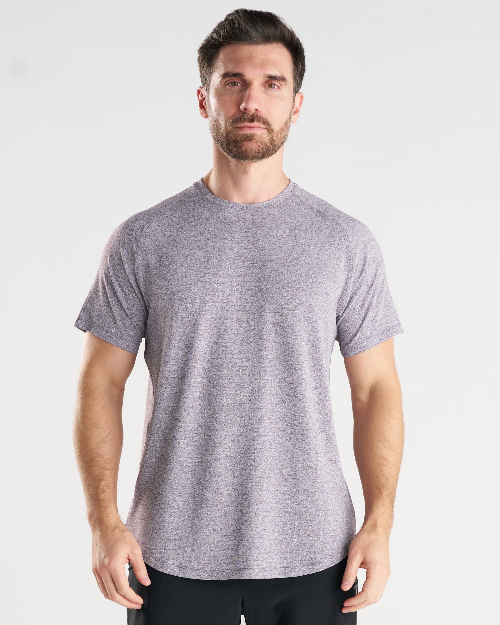 Aion-Lite™ Tee "Three Nails" - Nightshade Marl