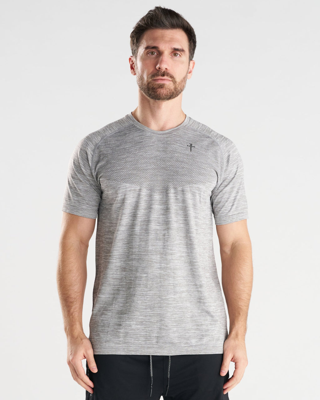 Seamless Tee - Grey Marl