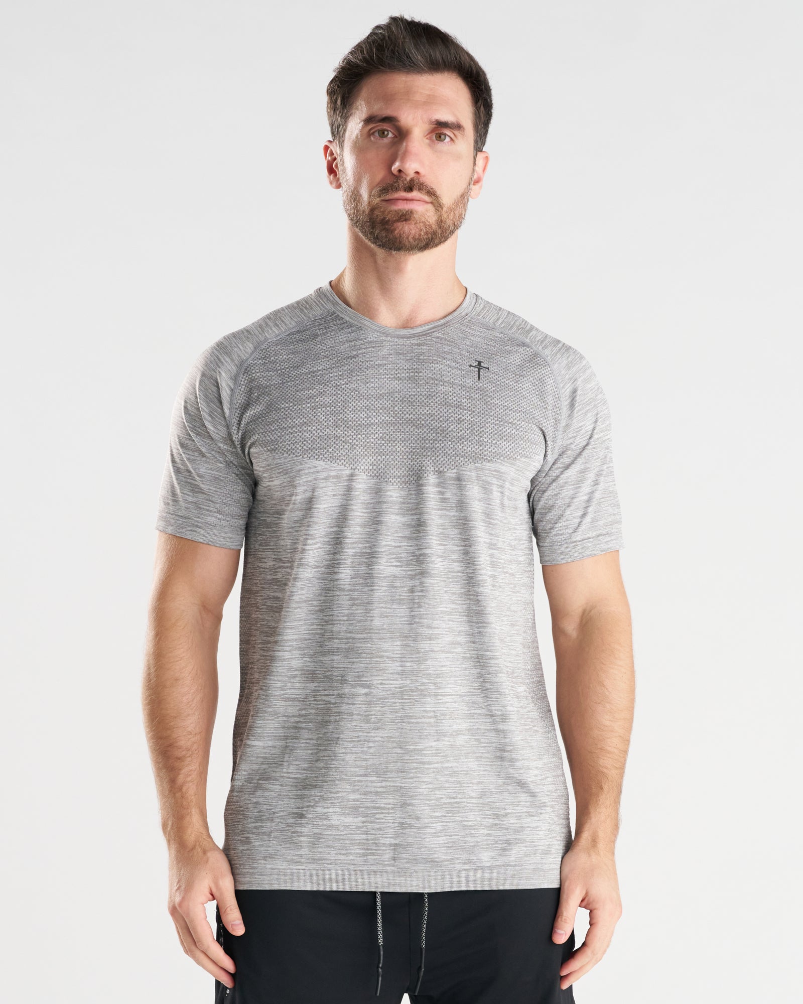 Seamless Tee - Grey Marl