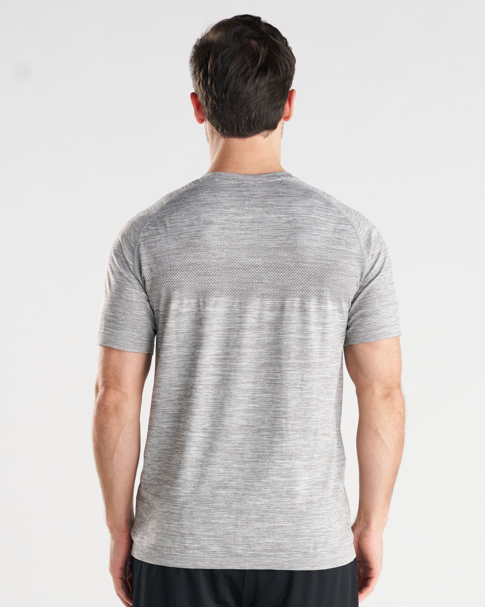 Seamless Tee - Grey Marl