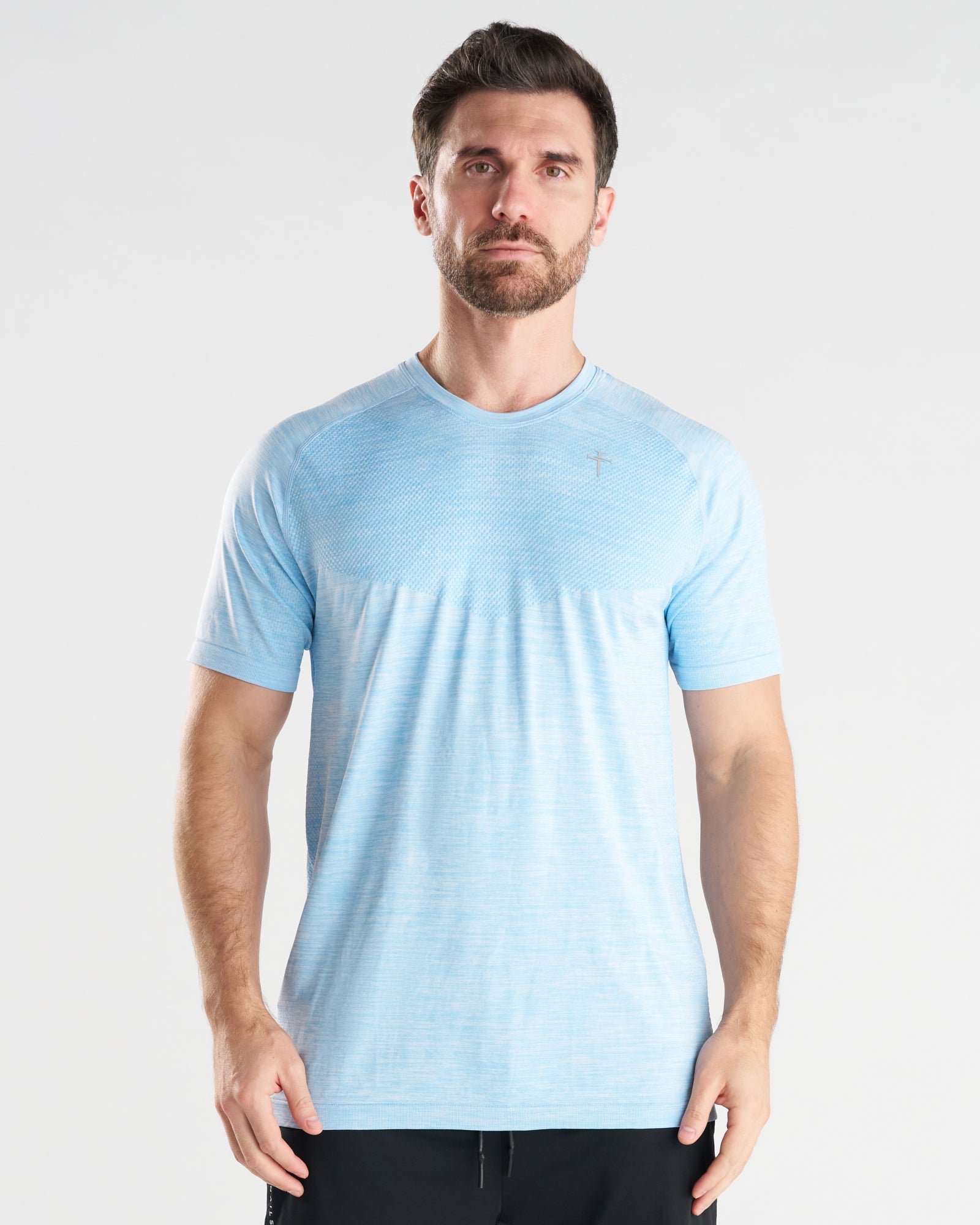 Seamless Tee - Sky Blue