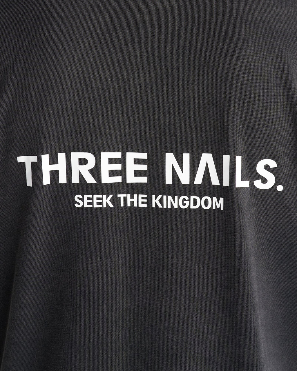 Heavyweight Cotton Oversized Tee "STK" - Acid Wash