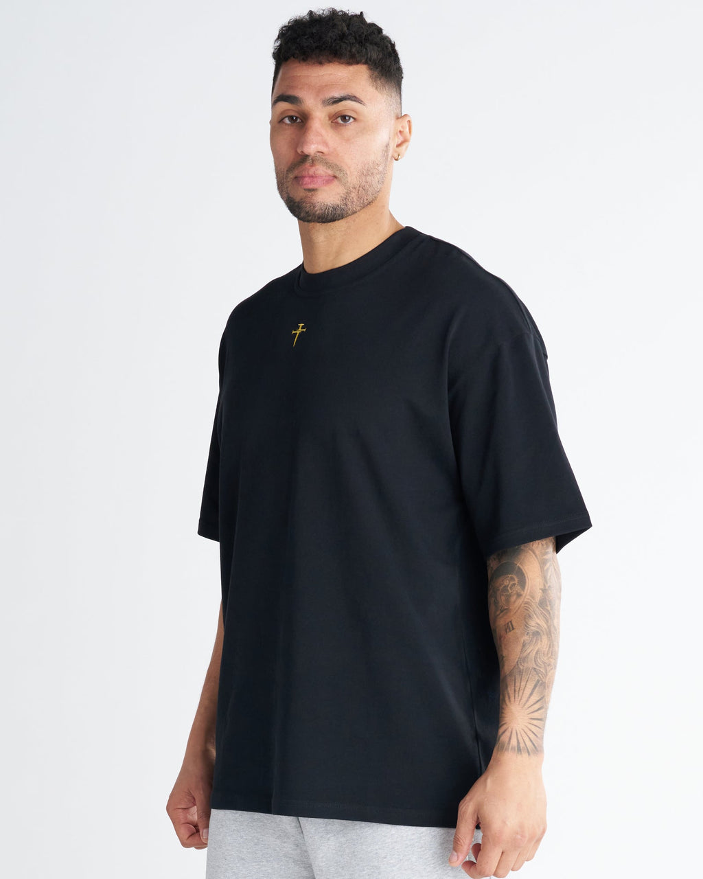 Heavyweight Cotton Oversized Tee - Risen