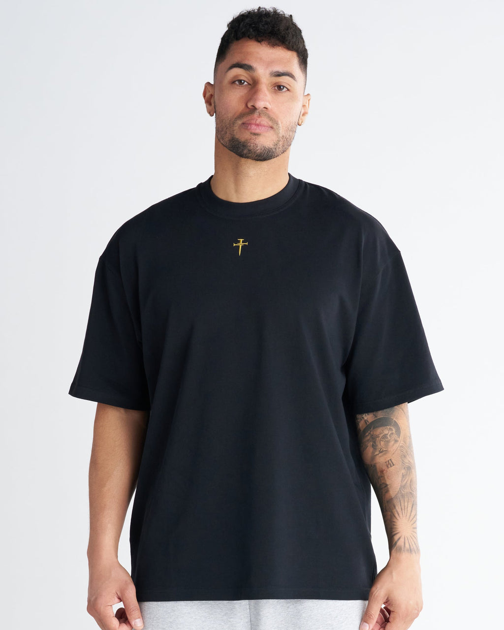 Heavyweight Cotton Oversized Tee - Risen