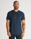 Aion-Lite™ Tee "Cross" - Midnight Navy
