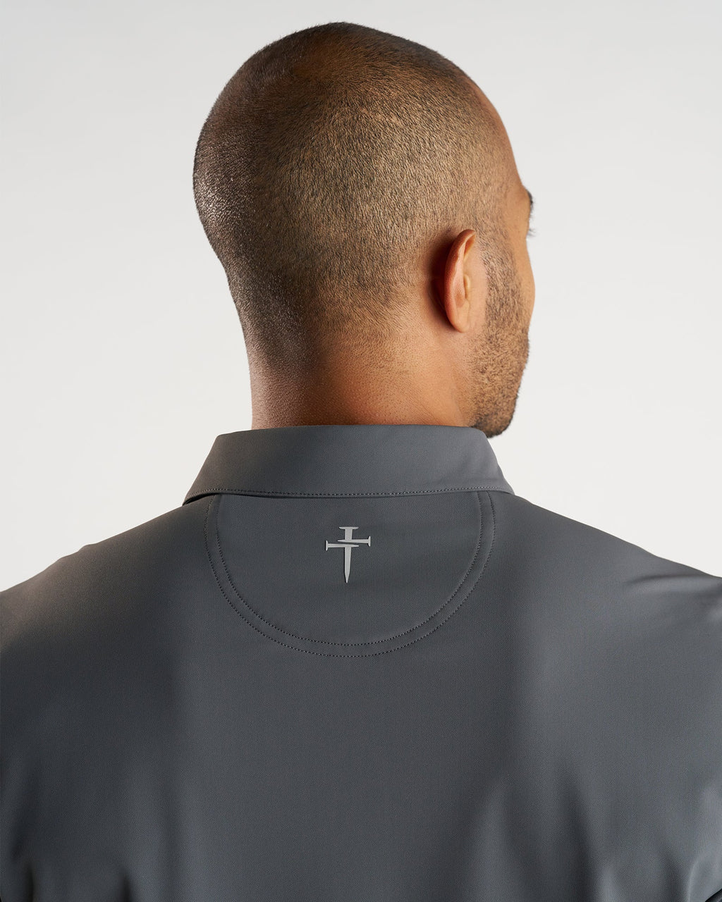 Vented Tech Polo “Three Nails” - Space Grey