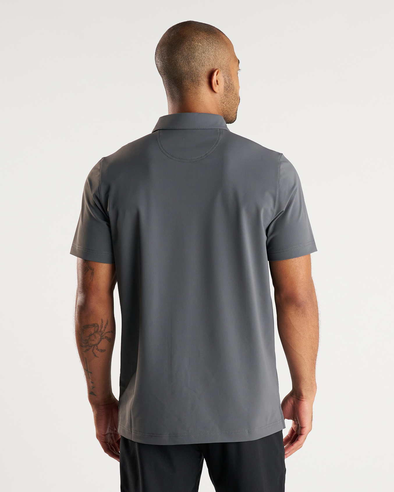 Vented Tech Polo - Space Grey