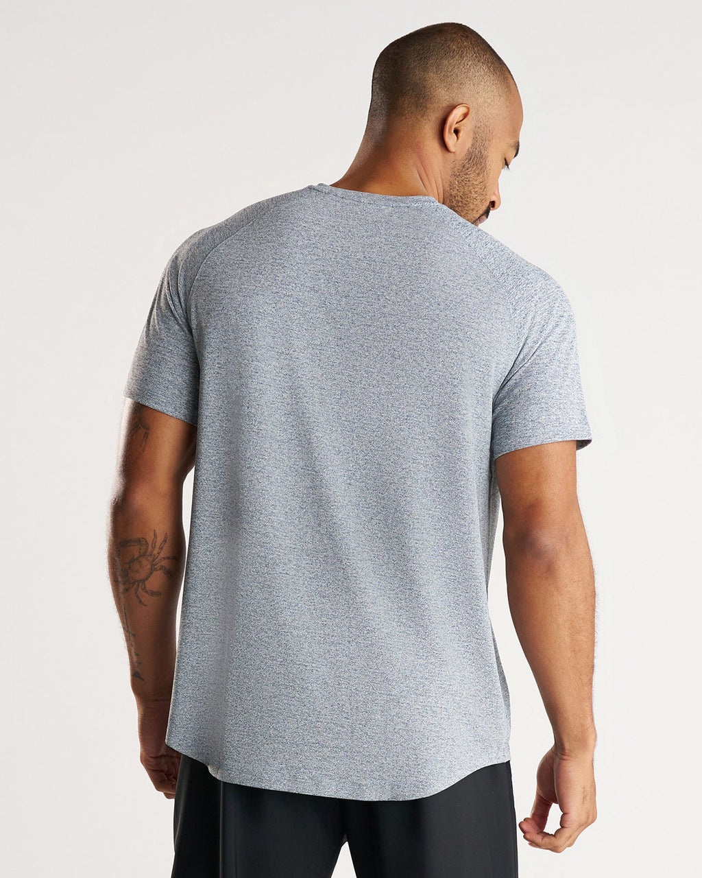Aion-Lite™ Tee "Cross" - Midnight Navy Marl
