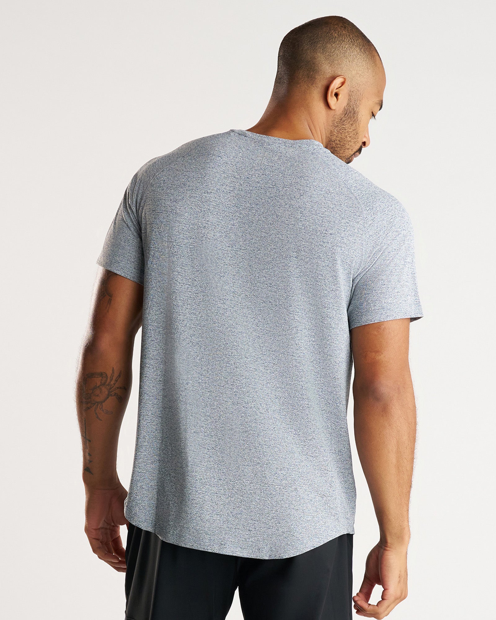 Aion-Lite™ Tee "Three Nails" - Midnight Navy Marl