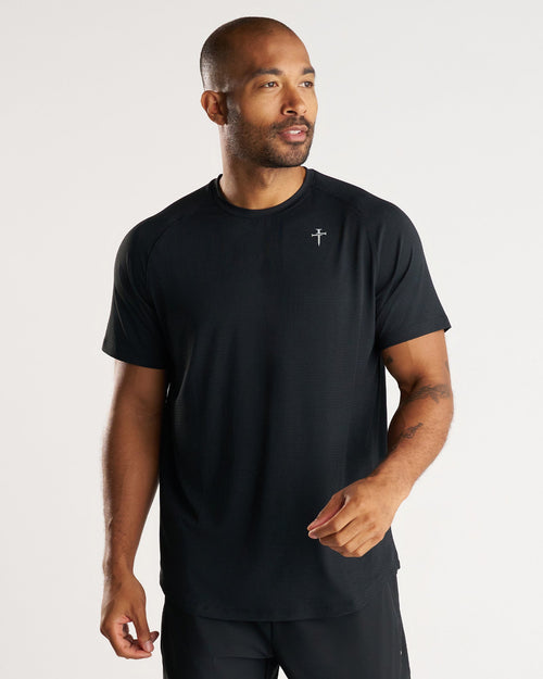 Aion-Lite™ Tee "Cross" - Black