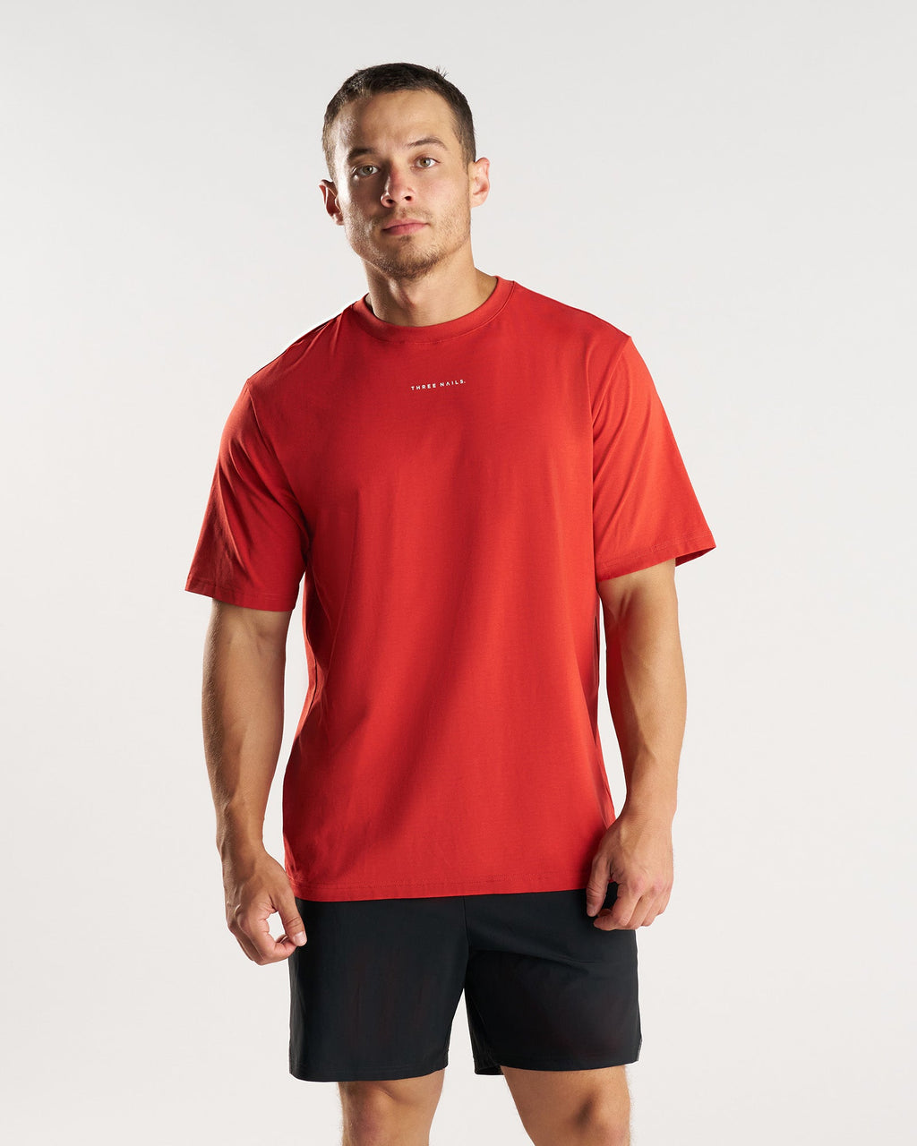 Core Oversized Tee - Red Rock