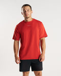 Core Oversized Tee - Red Rock