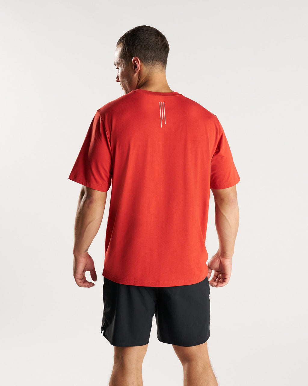 Core Oversized Tee - Red Rock