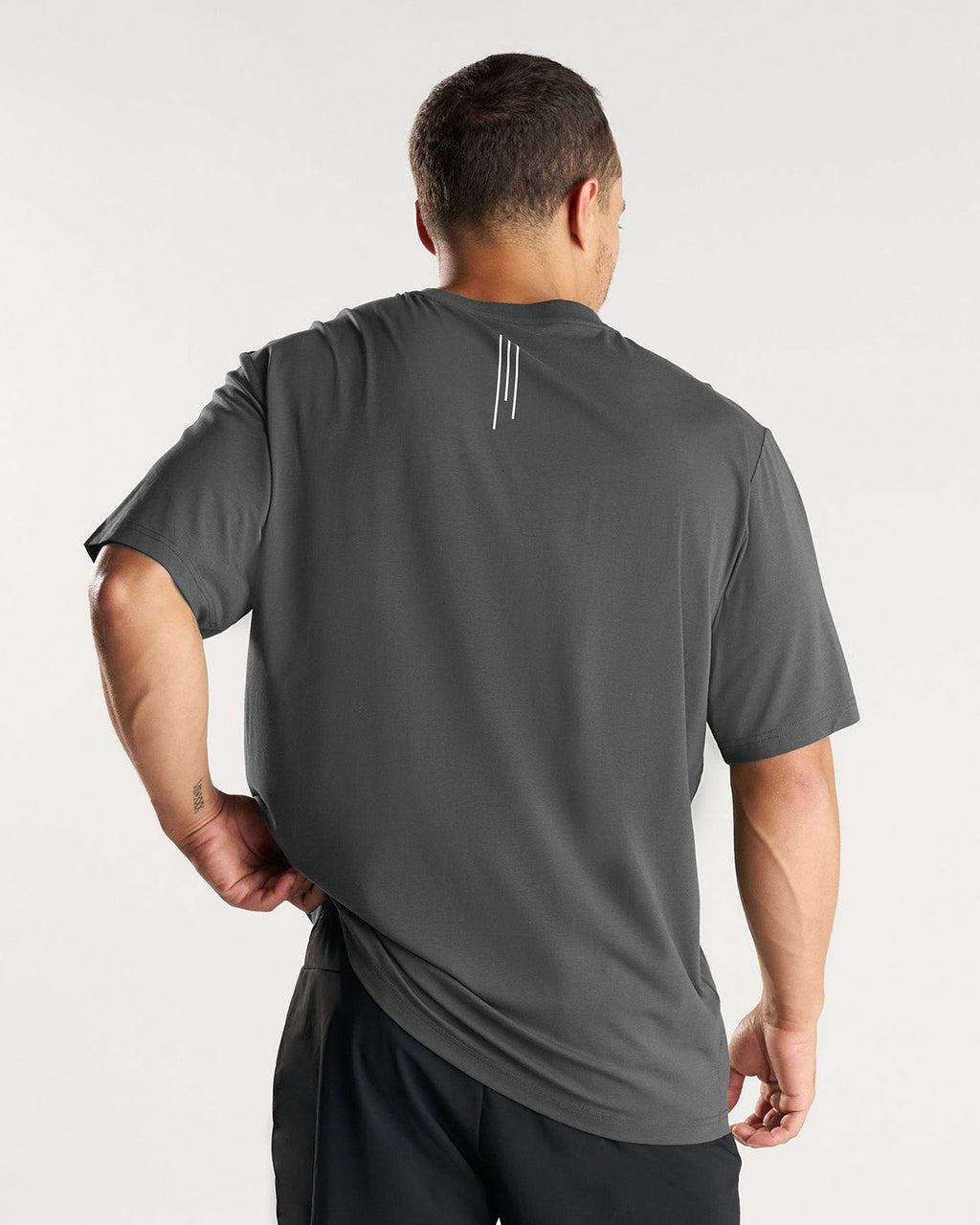 Core Oversized Tee - Space Grey