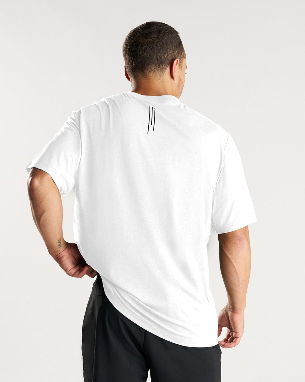 Core Oversized Tee - White