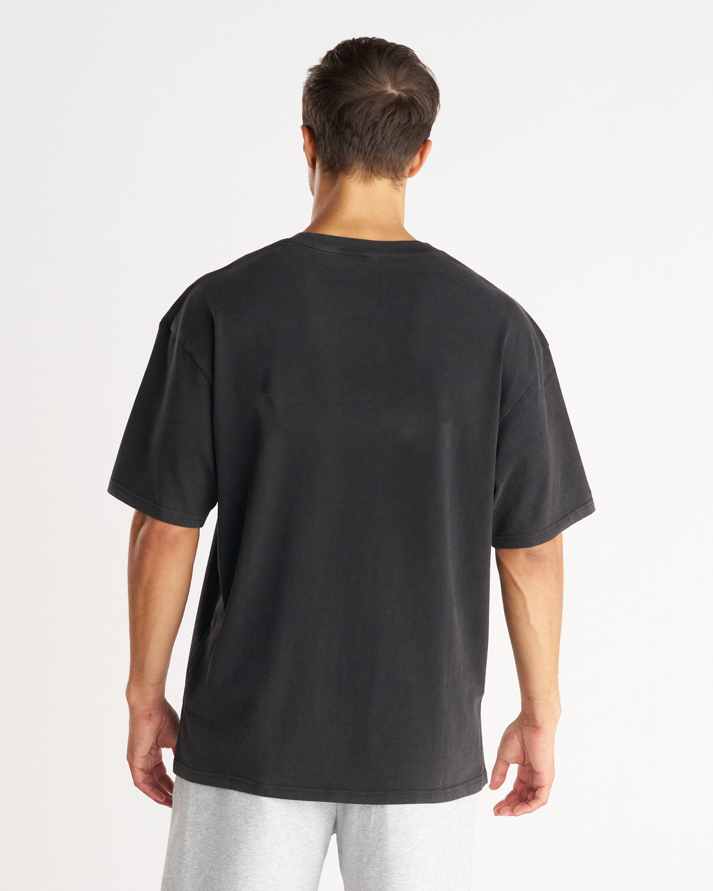 Heavyweight Cotton Oversized Tee - Acid Wash