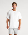 Heavyweight Cotton Oversized Tee - White