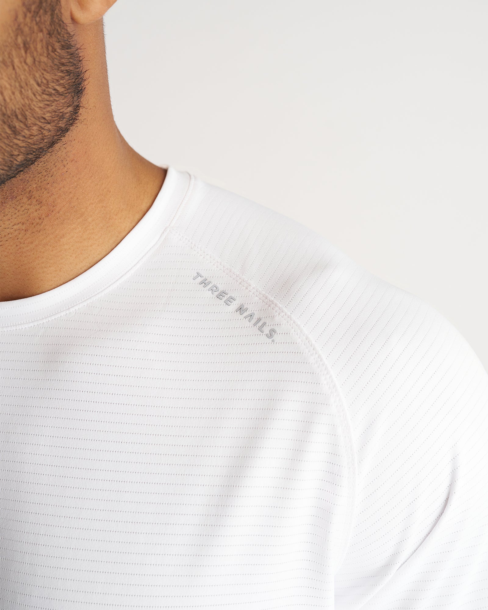 Aion-Lite™ Tee "Three Nails" - White